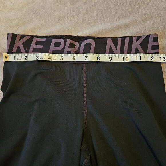 Nike Dri-Fit Mesh Women's Leggings - Black - Size Medium - Picture 8 of 8